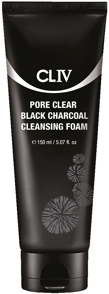 black clean pianka do twarzy z węglem aktywnym 200ml