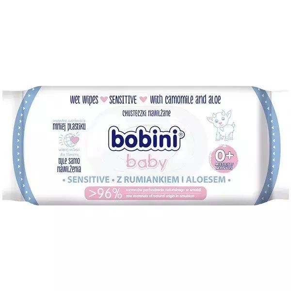 bobini baby chusteczki nawilżane dla dzieci 70sztuk