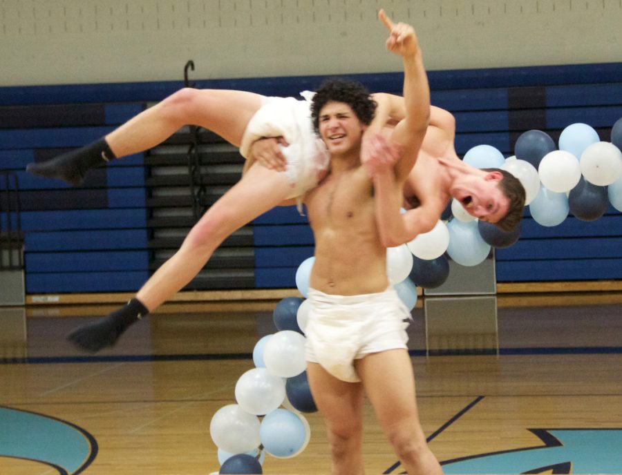 boys wrestling pampers