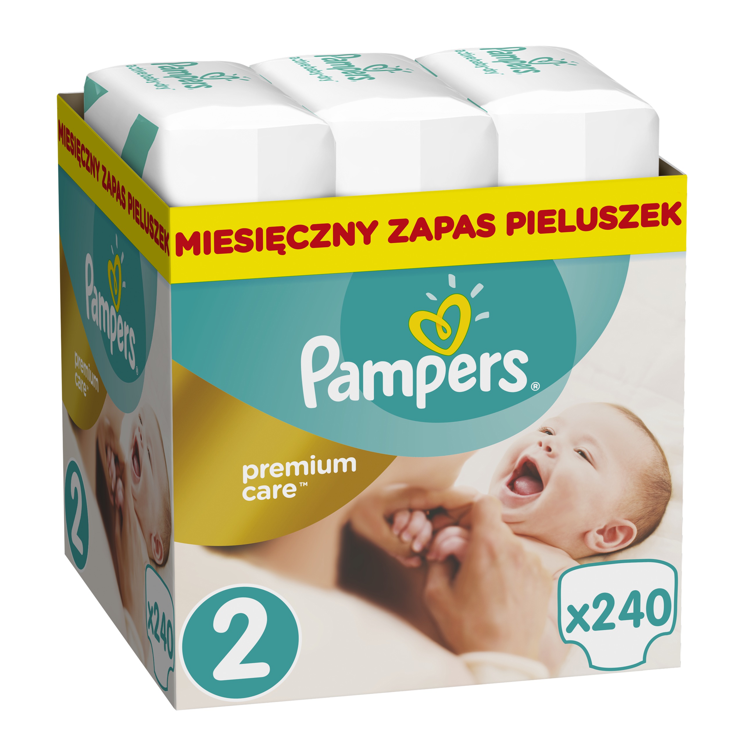 pieluchy pampers premium care 2 240szt