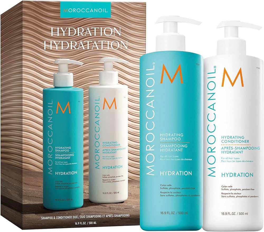 szampon nawilżający moroccanoil i odzywka