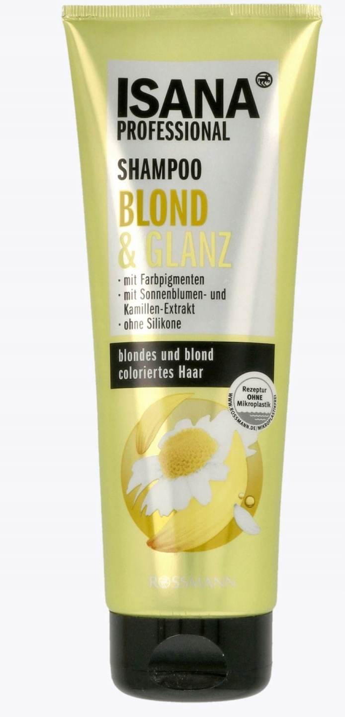 sana professional szampon do włosów połysk koloru blond