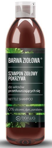 czy szampon pokrzywowy zmywa kolor