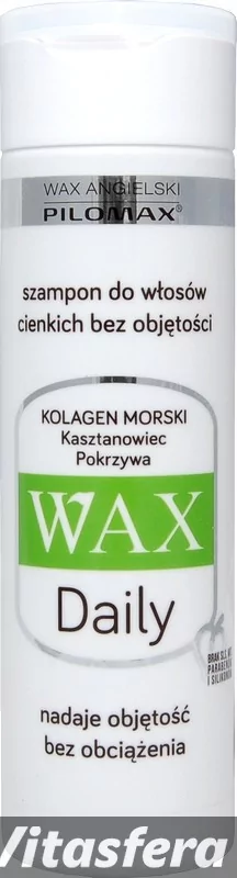 wax szampon i odżywka kolagen morski