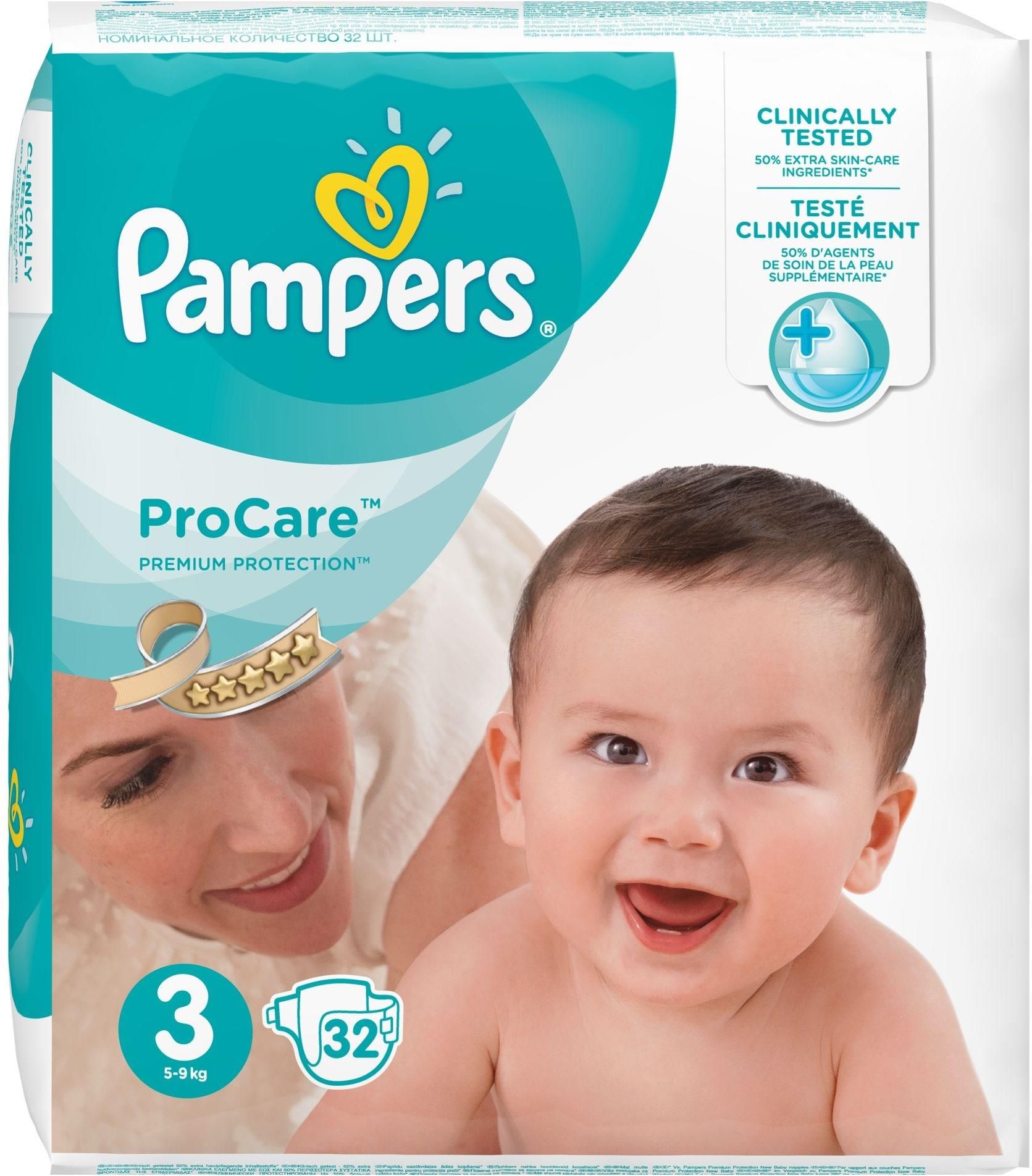 czym się rozni pampers procare od premium care