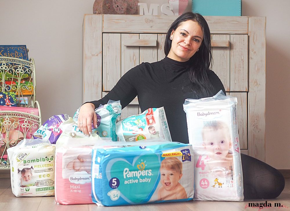 pampers pomarańczowe opinie