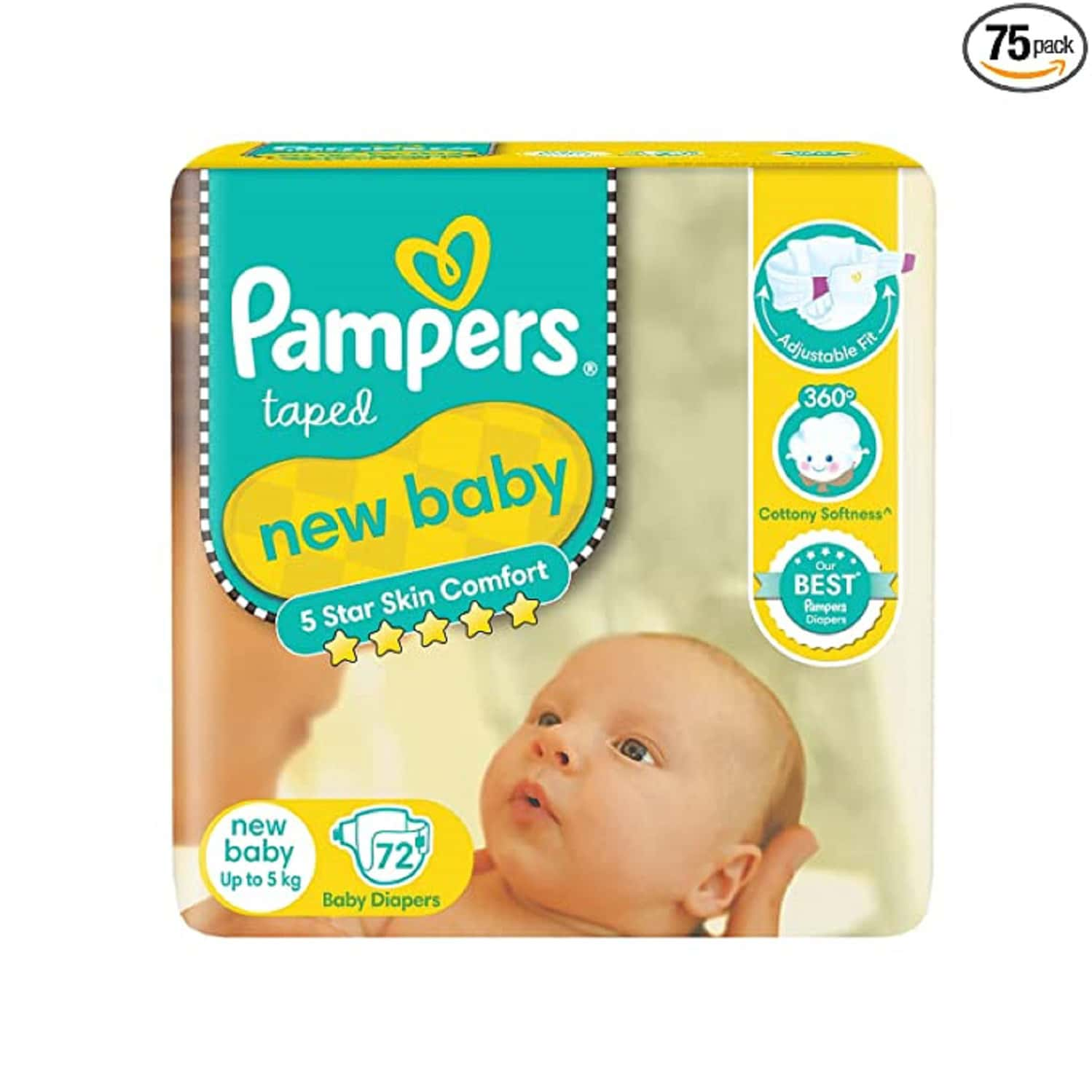 pampers new baby seal