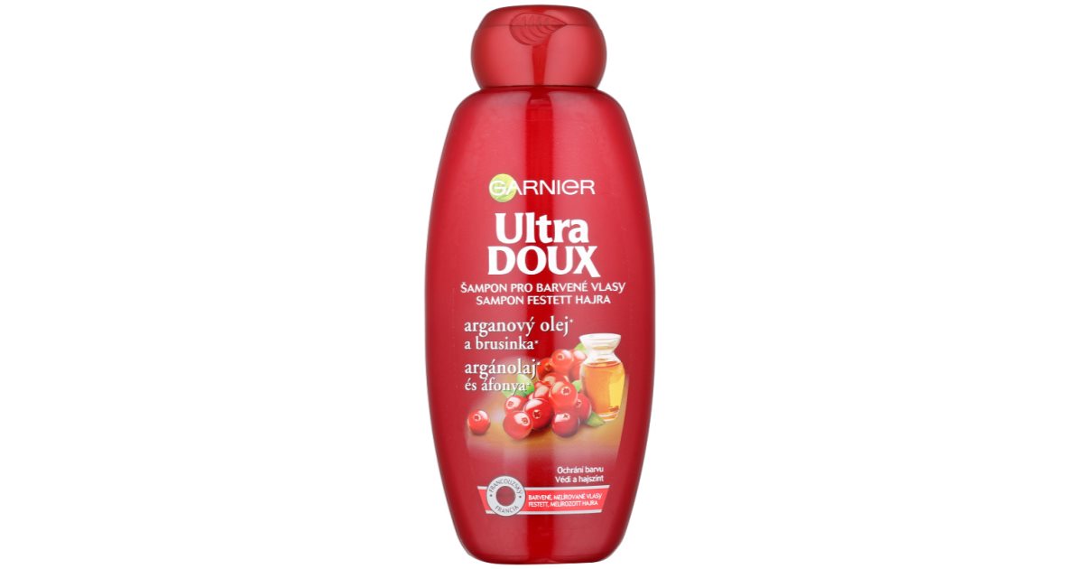 garnier ultra doux szampon do włosów farbowanych