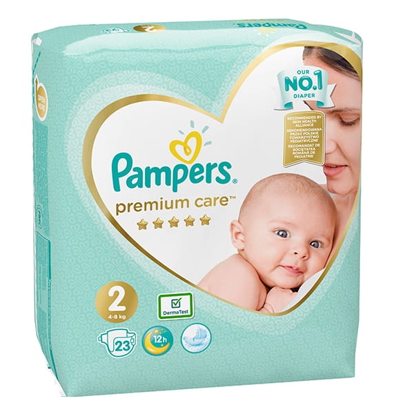 pampers dipers skład