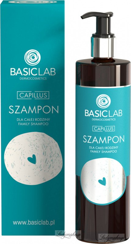 basiclab capillus szampon dla całej rodziny 100 ml