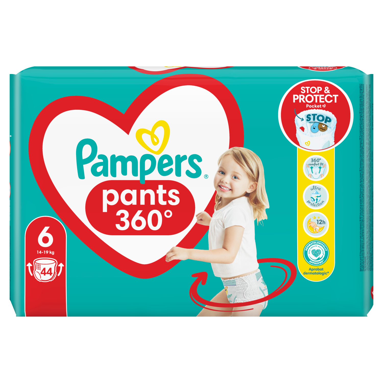 pieluchomajtki pampers 6 wyglad