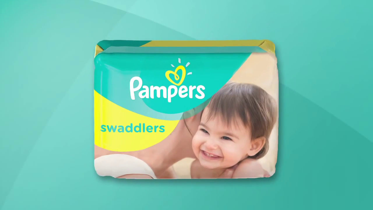 pampers swaddlers youtube