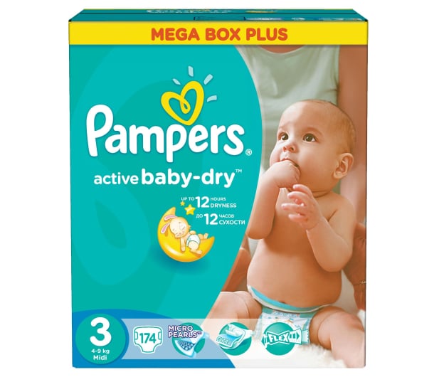 pampers new baby dry pępek