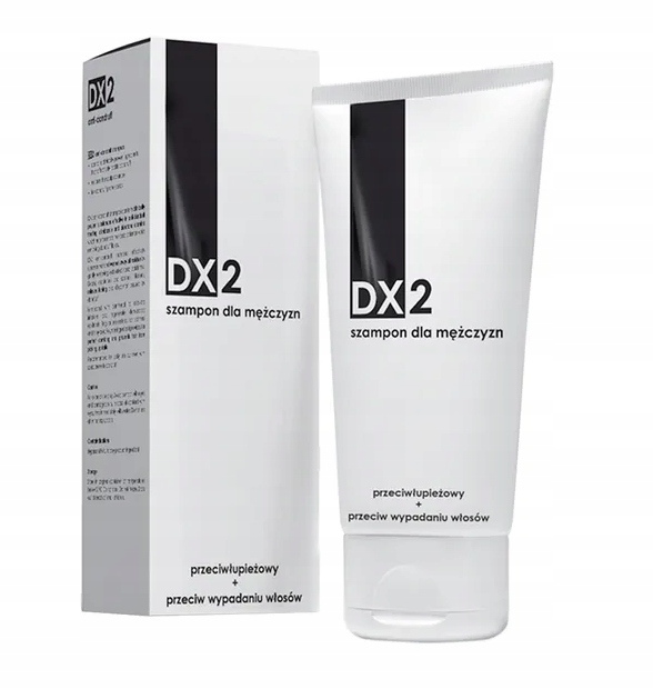 szampon dx2 w srebrnej tubie