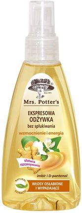 mrs potters odżywka do włosów w sprayu 200ml aloes