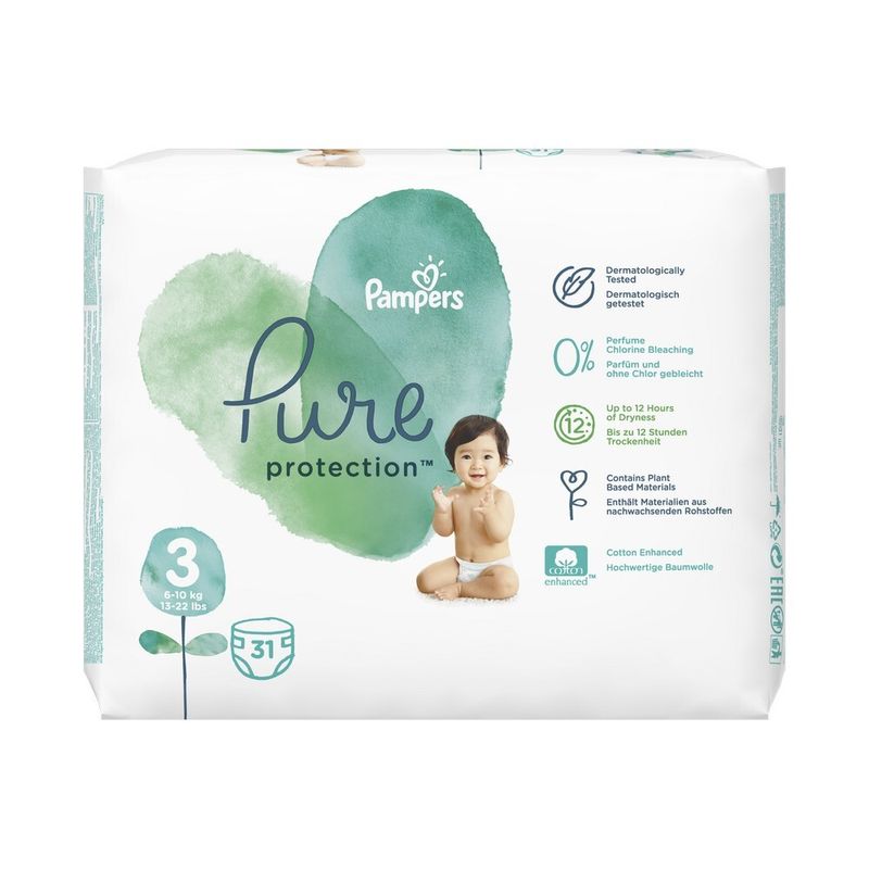 pampers pure auchan