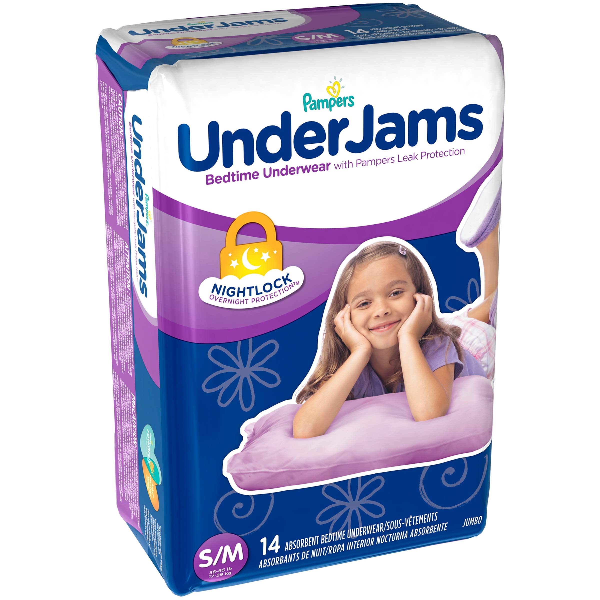 pampers underjams