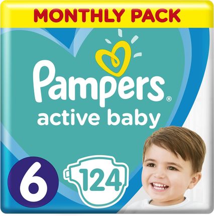 pampers baby-dry 3 cena 124