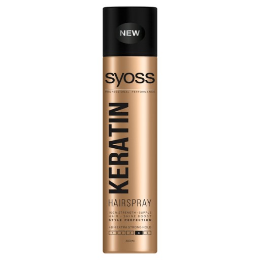 yoss keratin lakier do włosów 300 ml