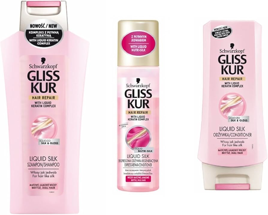 gliss kur hair repair with liquid keratin complex szampon