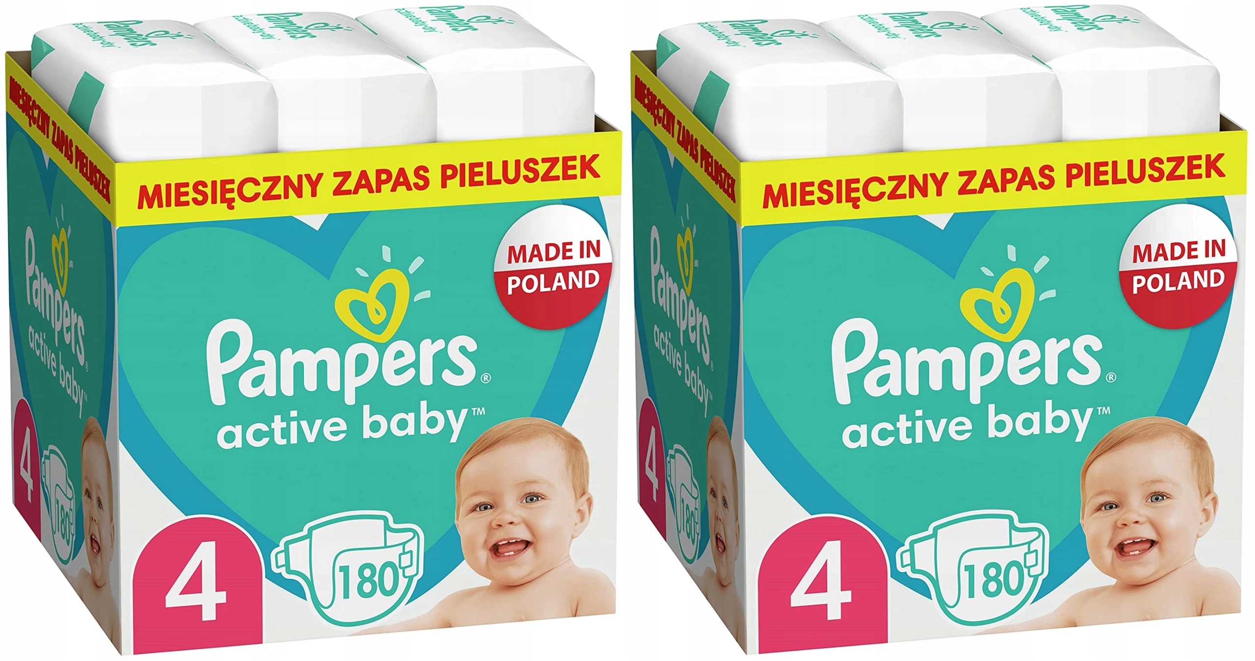 pampers 4 plus miesieczny zapas