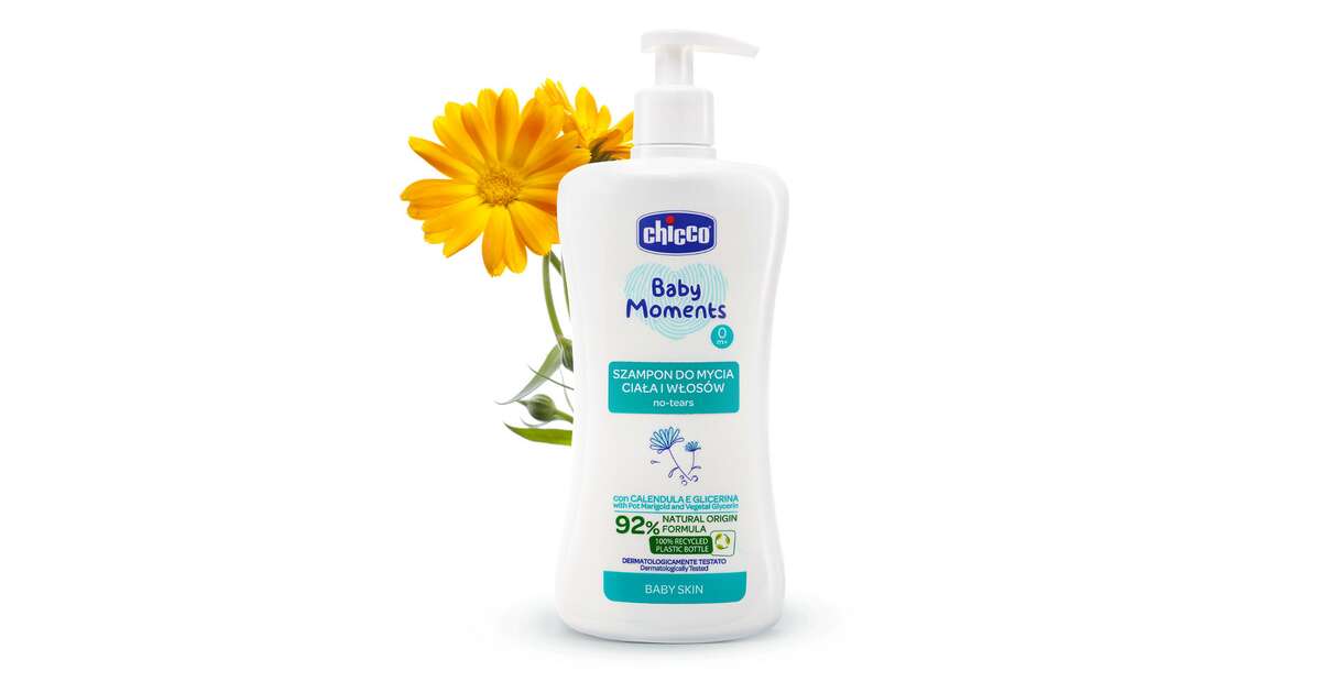 chicco nursery szampon do mycia ciala i wlosow skład