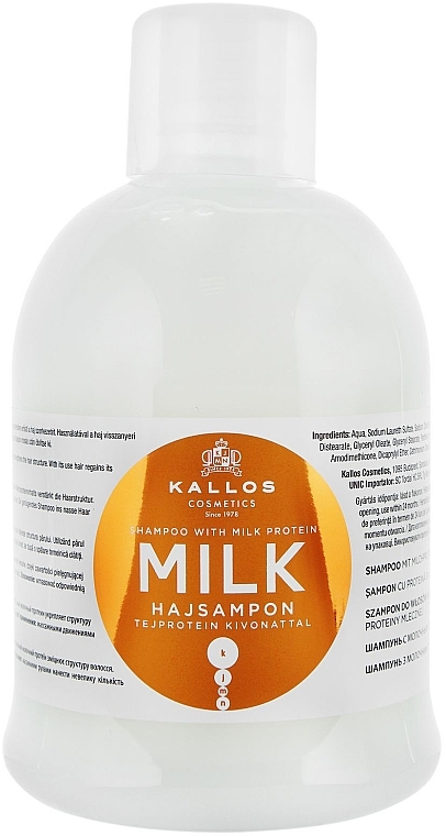 kallos szampon latte