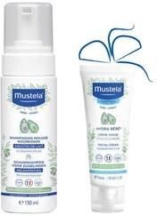 mustela bebe szampon w piance na ciemieniuchę