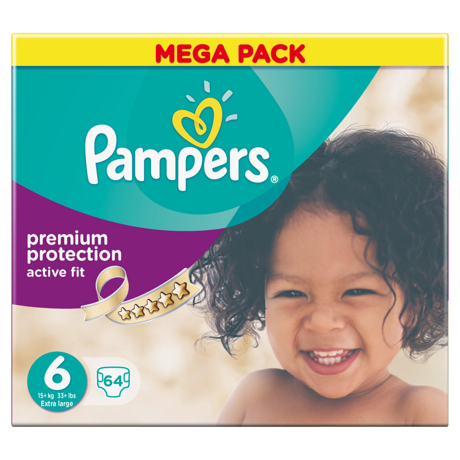 pampers 6 active fit