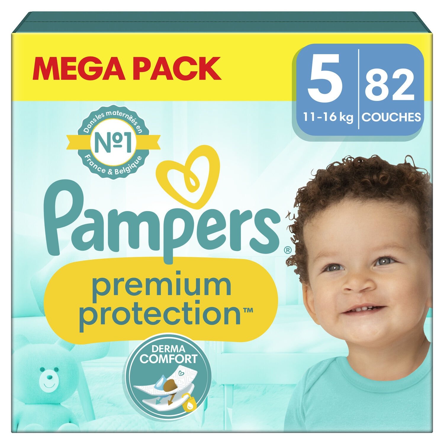 carrefour pampers premium taille 5