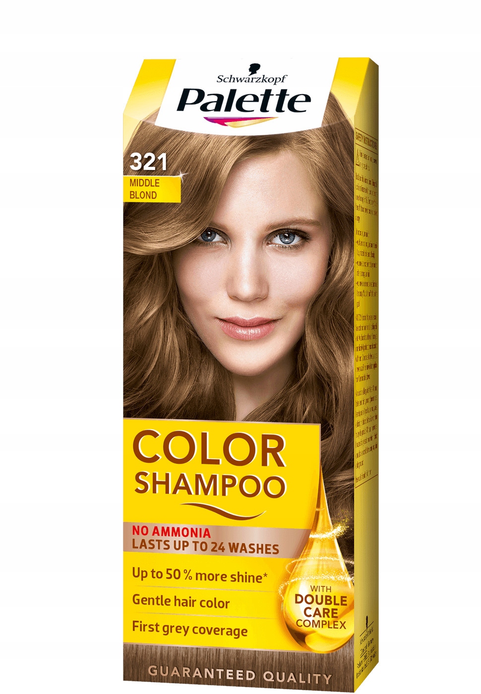 szampon do włosów palette średni blond