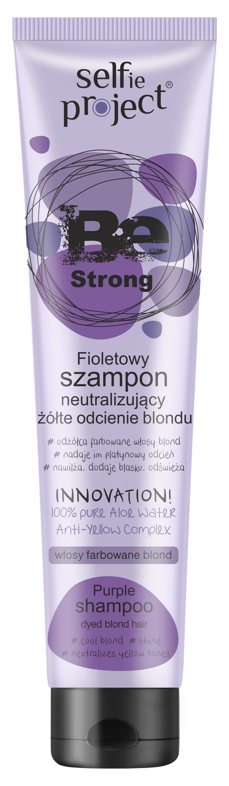 fioletowy szampon