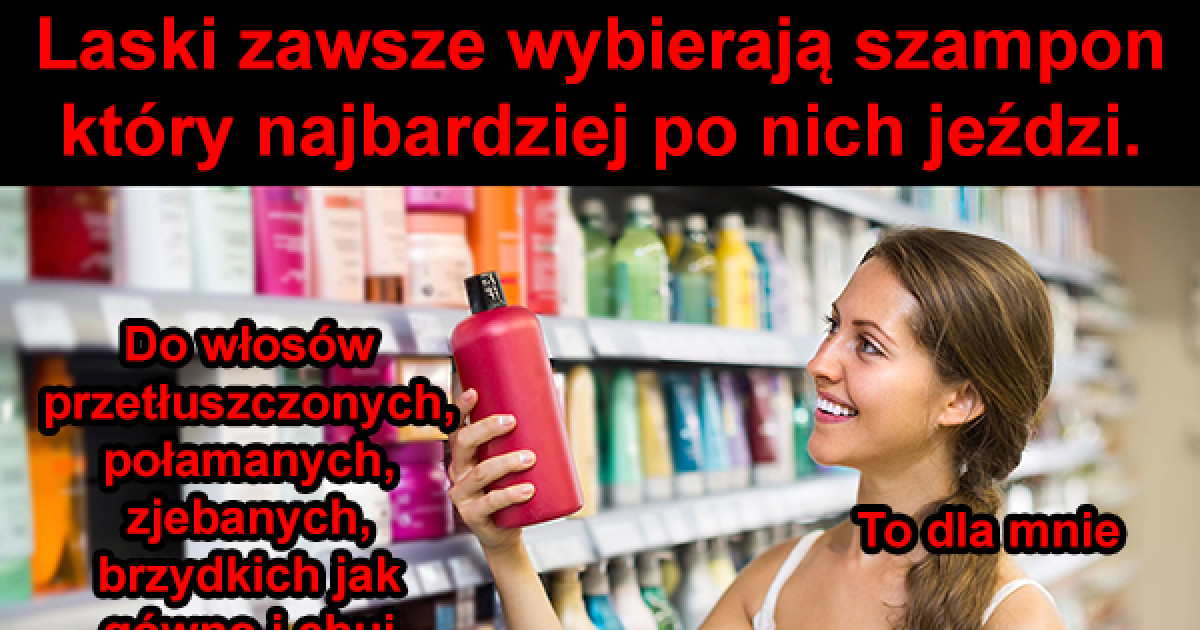 szampon do włosów pojebanych