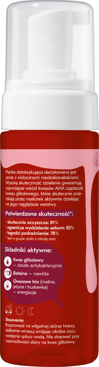 pianka do mycia twarzy under twenty rossmann