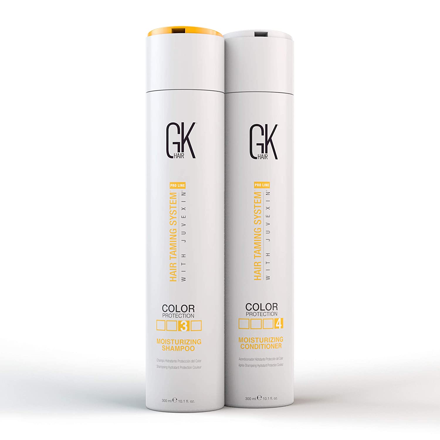 gk hair zestaw szampon odżywka nawilżająca 300ml global keratin juvexin