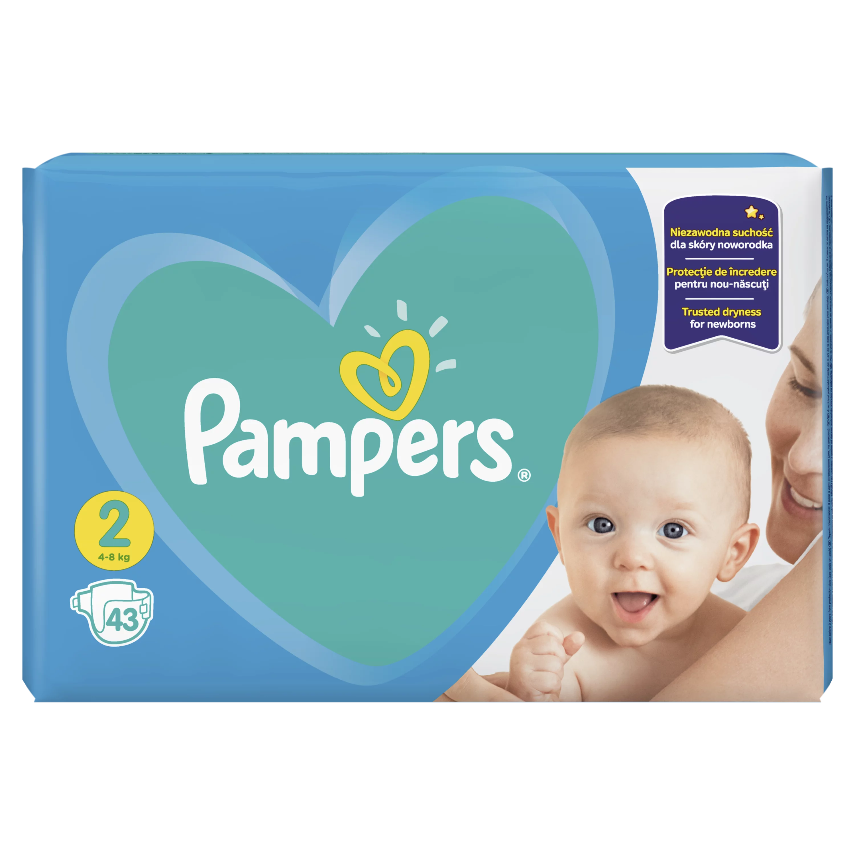 dla noworodka pampers 1 czy 2