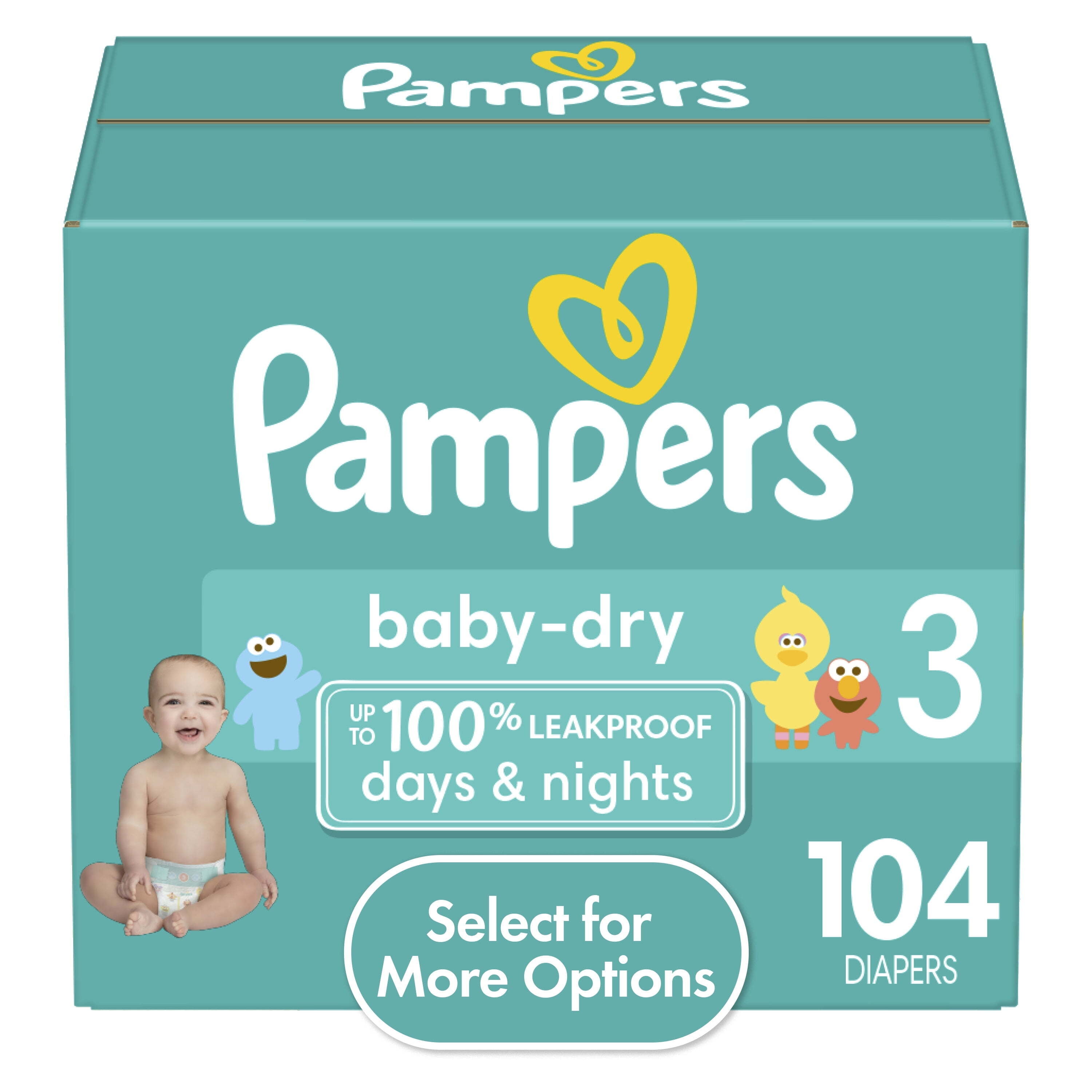 pampers 3 104 szt