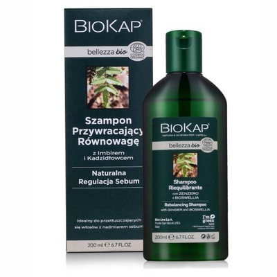 biokap anticaduta szampon przeciw wypadaniu włosów 200 ml