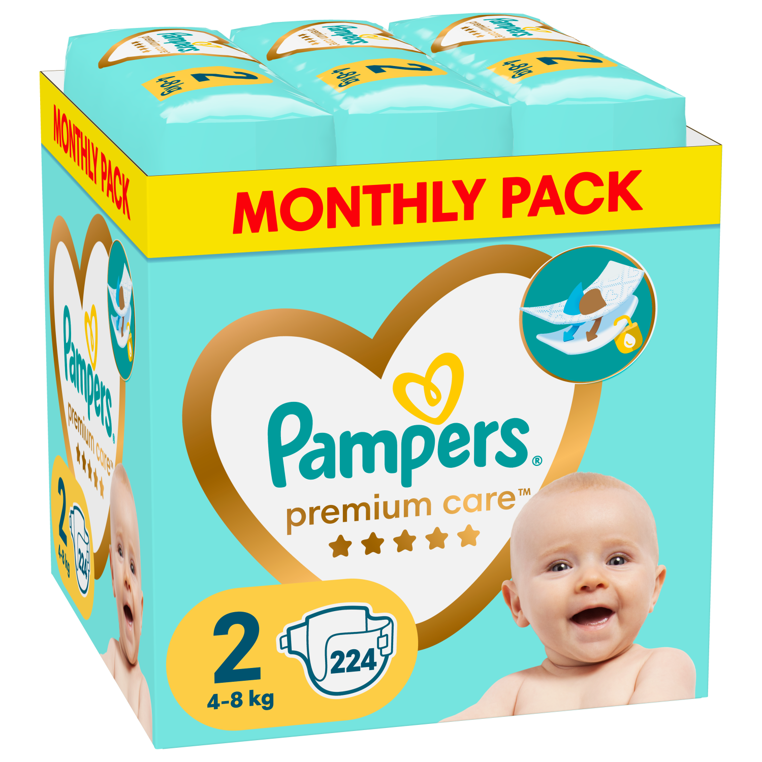 pampers premim care 2