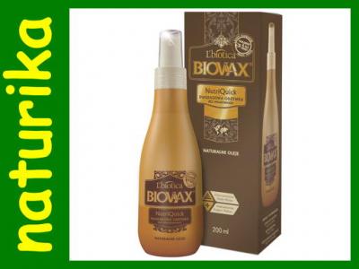 biovax nutriquick odżywka do włosów argan kokos