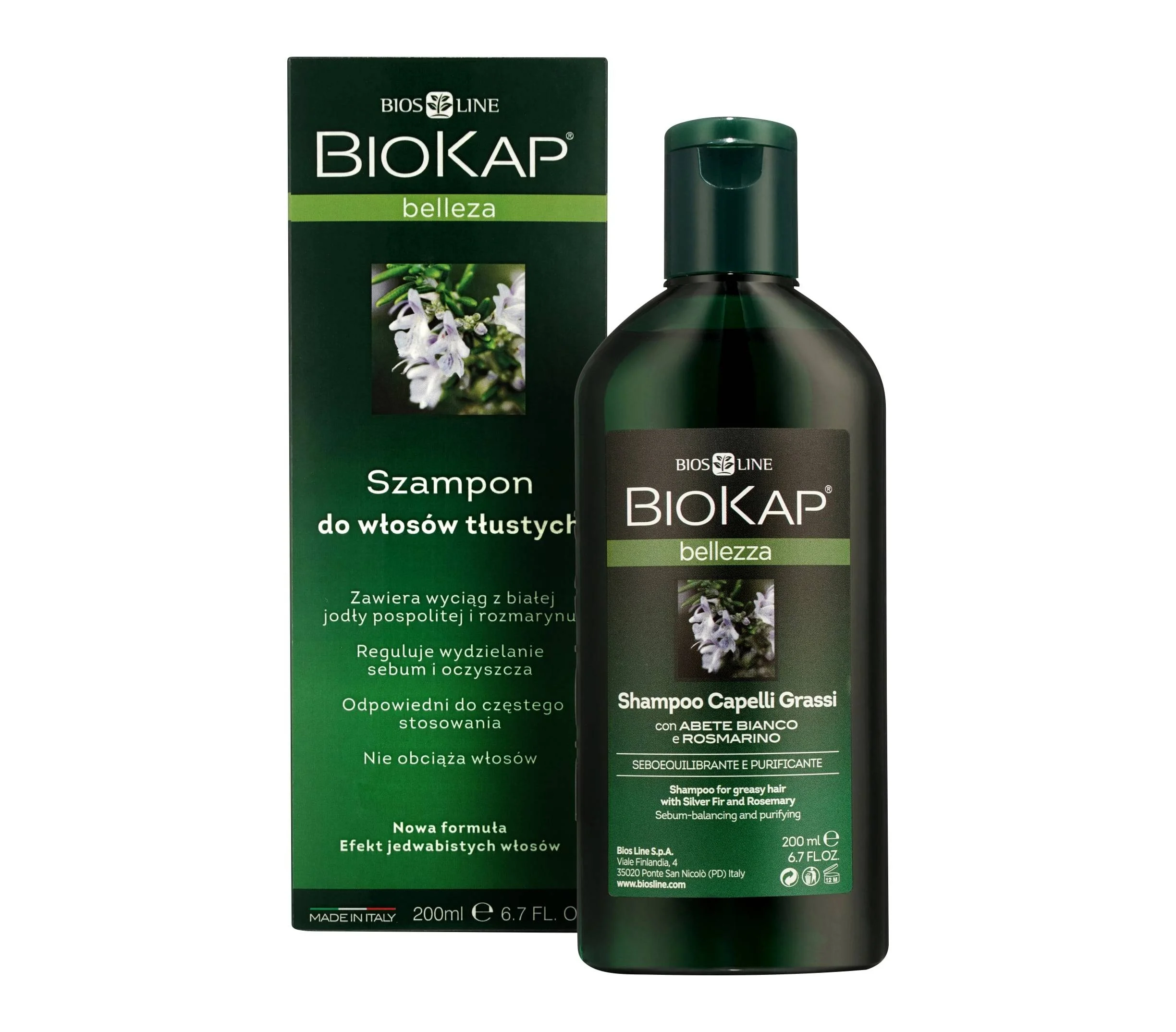 biogaz szampon do włosów spadających
