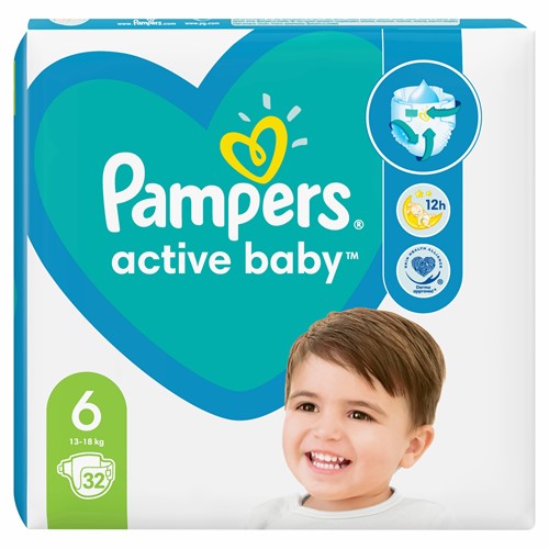 pampers rozm 6