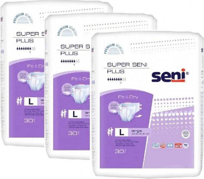 ceneo pieluchomajtki super seni plus large 30 sztuk