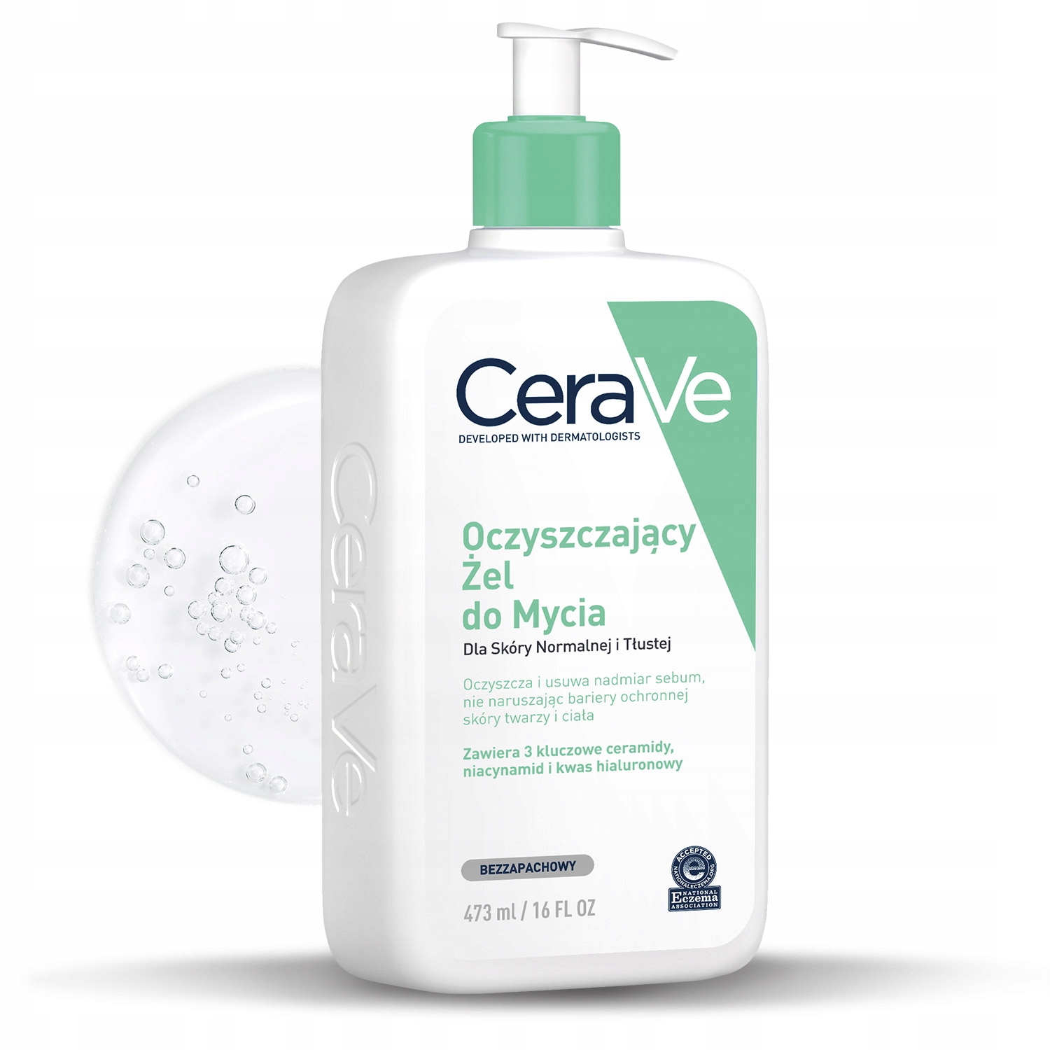 cerave oczyszczający żel do mycia 473 ml