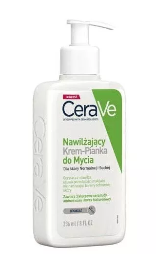 cerave zel do mycia twarzy nawilżający