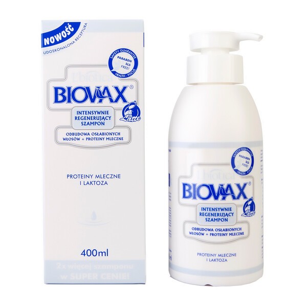 biovax szampon mleczny