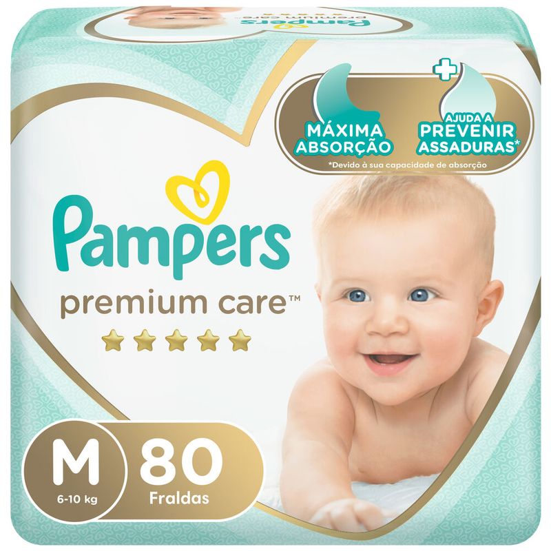 pampers premium care 80 sztuk