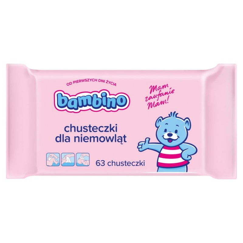 chusteczki bambino nawilżane cena