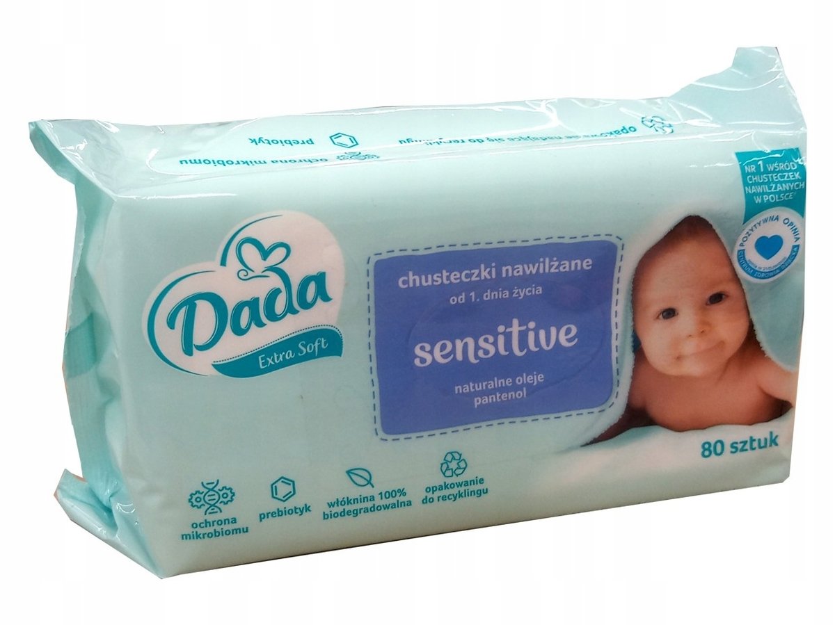 chusteczki dada czy pampers