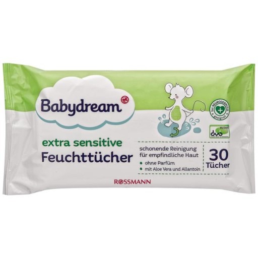 chusteczki nawilżane babydream cena